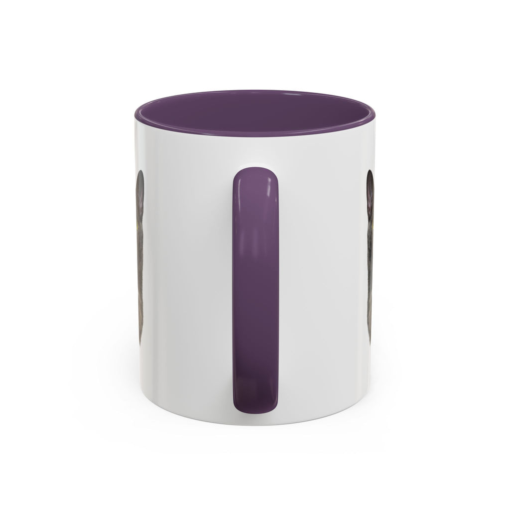 Unstoppable Heart Coffee Mug — 'Be Unstoppable' Black Accent Mug (Cat Lover Gift)