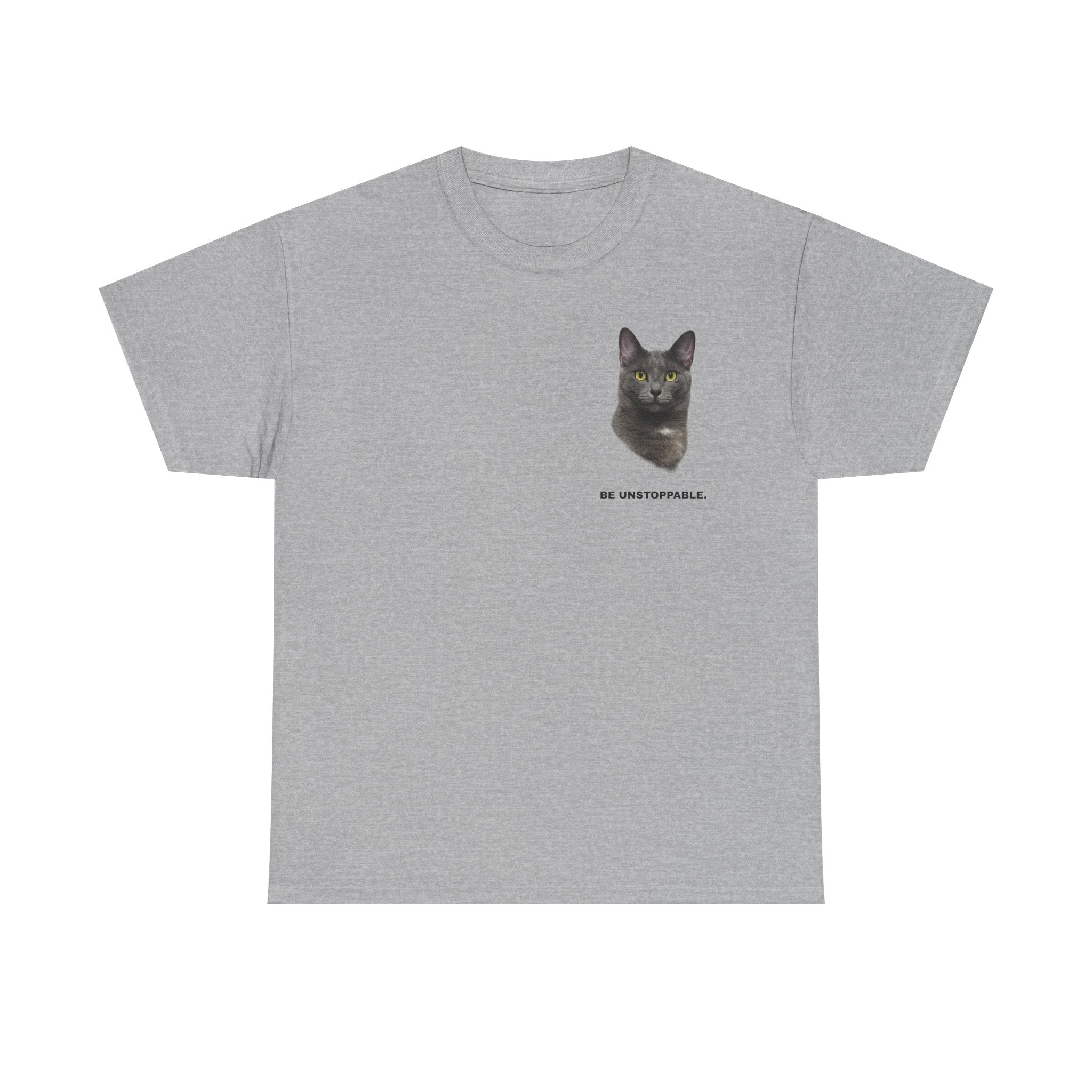 Be Unstoppable- Unstoppable Pets T-shirt featuring Stormy Cat