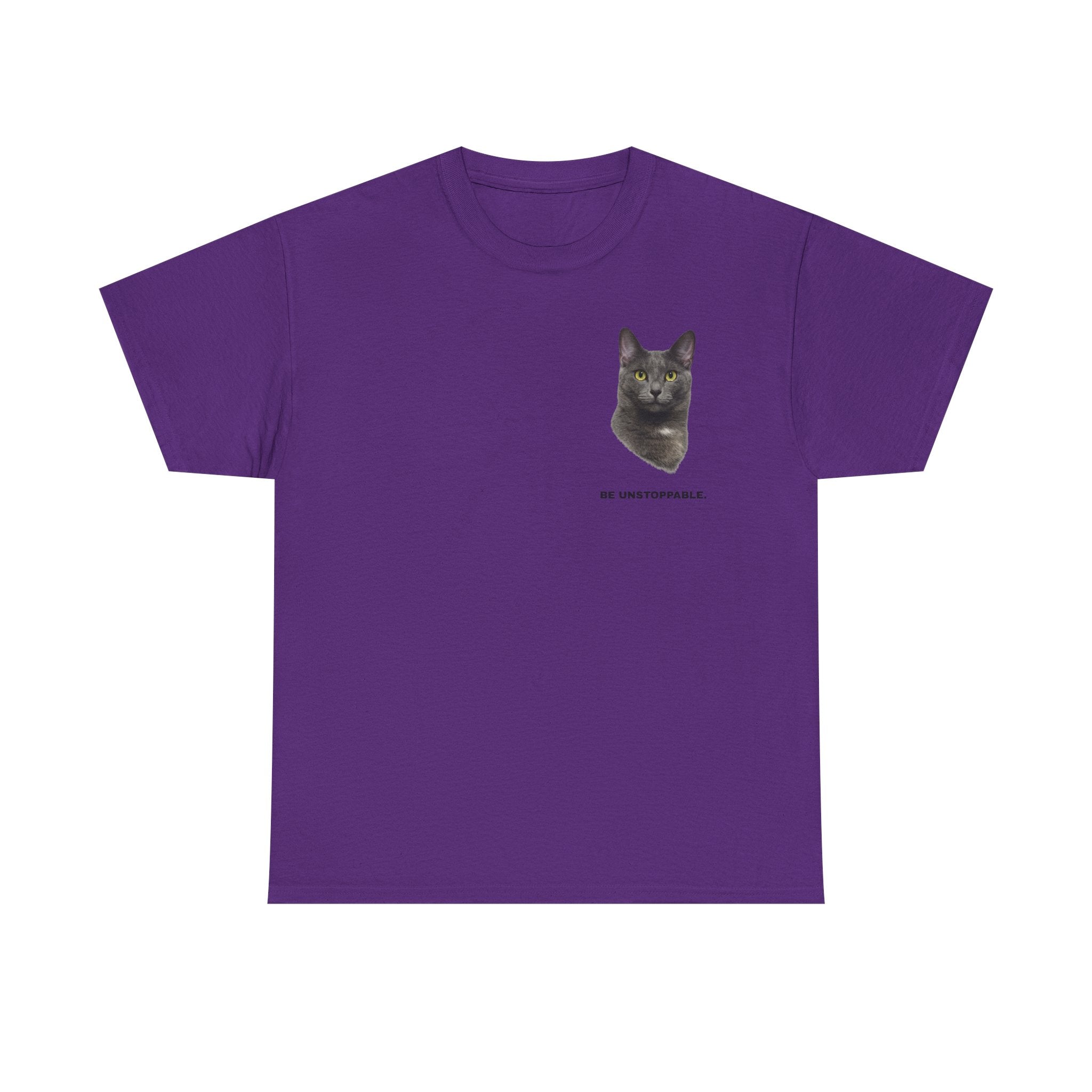 Be Unstoppable- Unstoppable Pets T-shirt featuring Stormy Cat