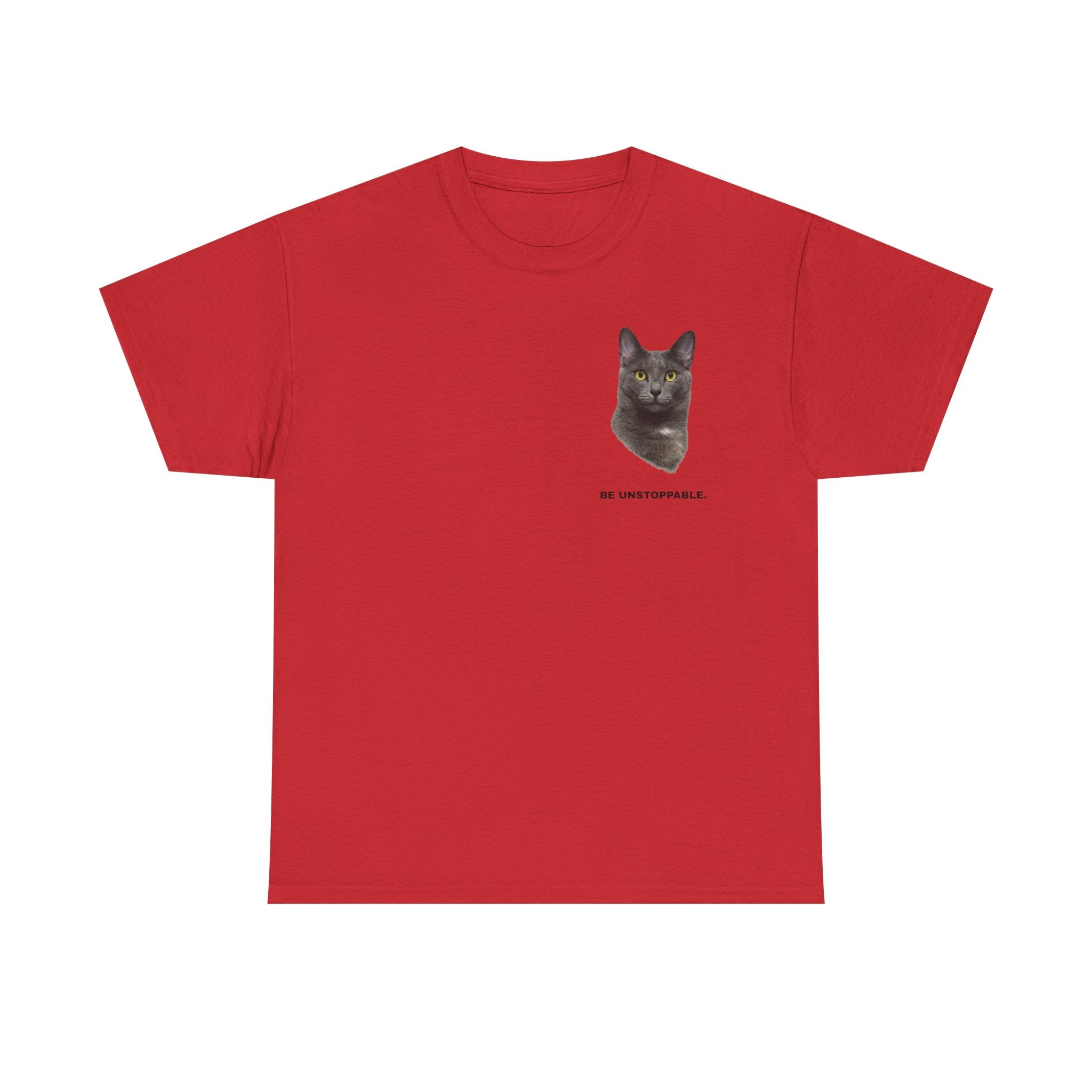Be Unstoppable- Unstoppable Pets T-shirt featuring Stormy Cat