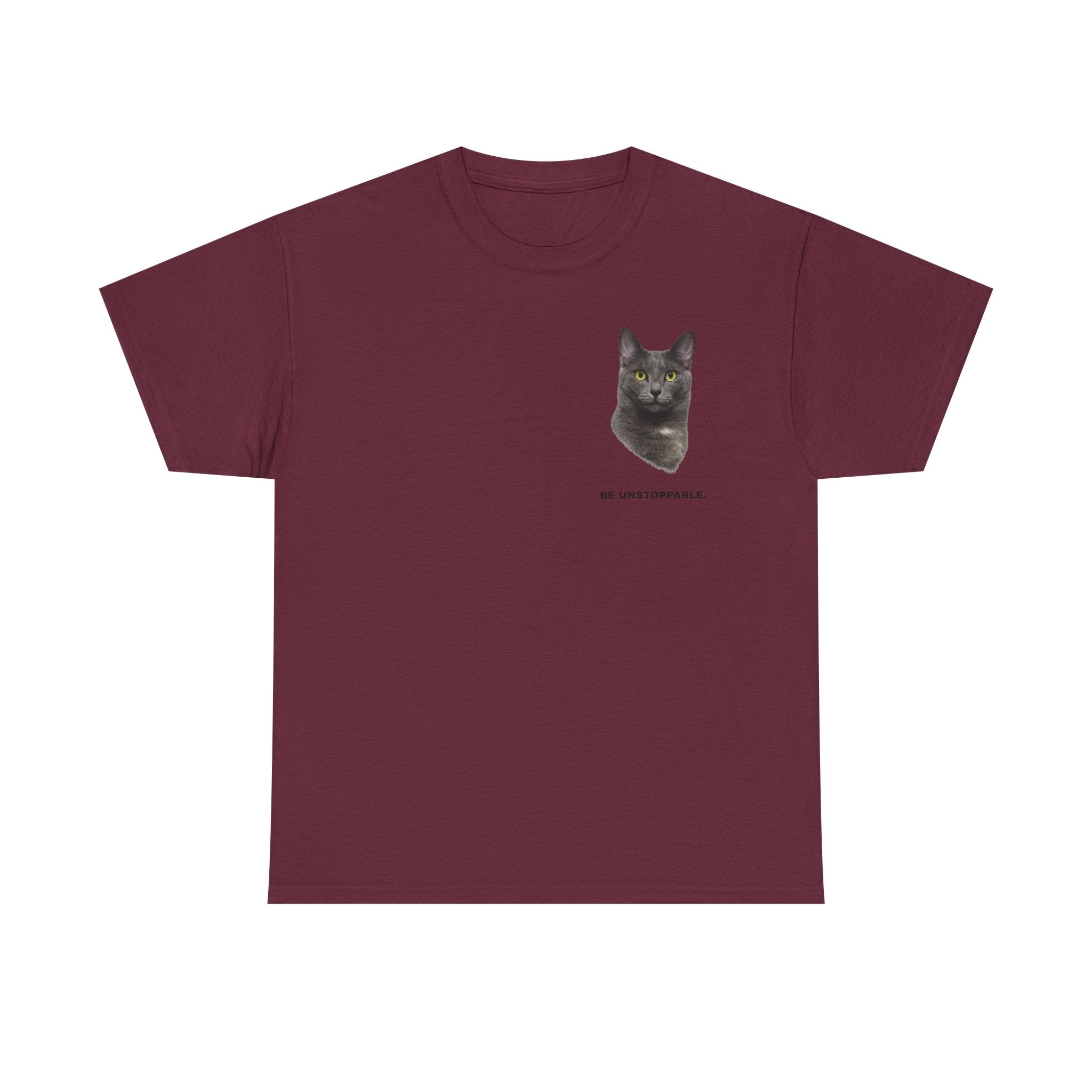 Be Unstoppable- Unstoppable Pets T-shirt featuring Stormy Cat
