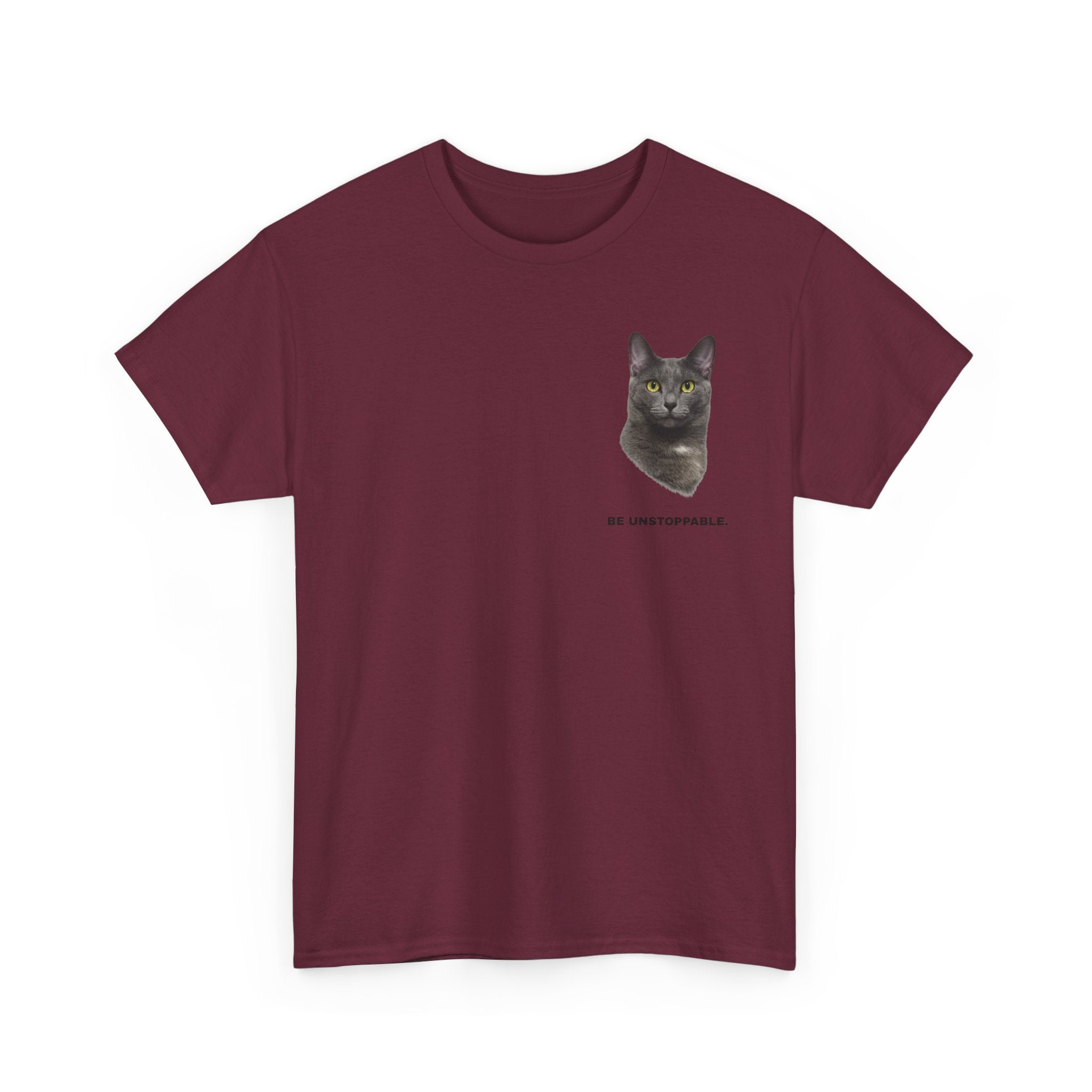 Be Unstoppable- Unstoppable Pets T-shirt featuring Stormy Cat