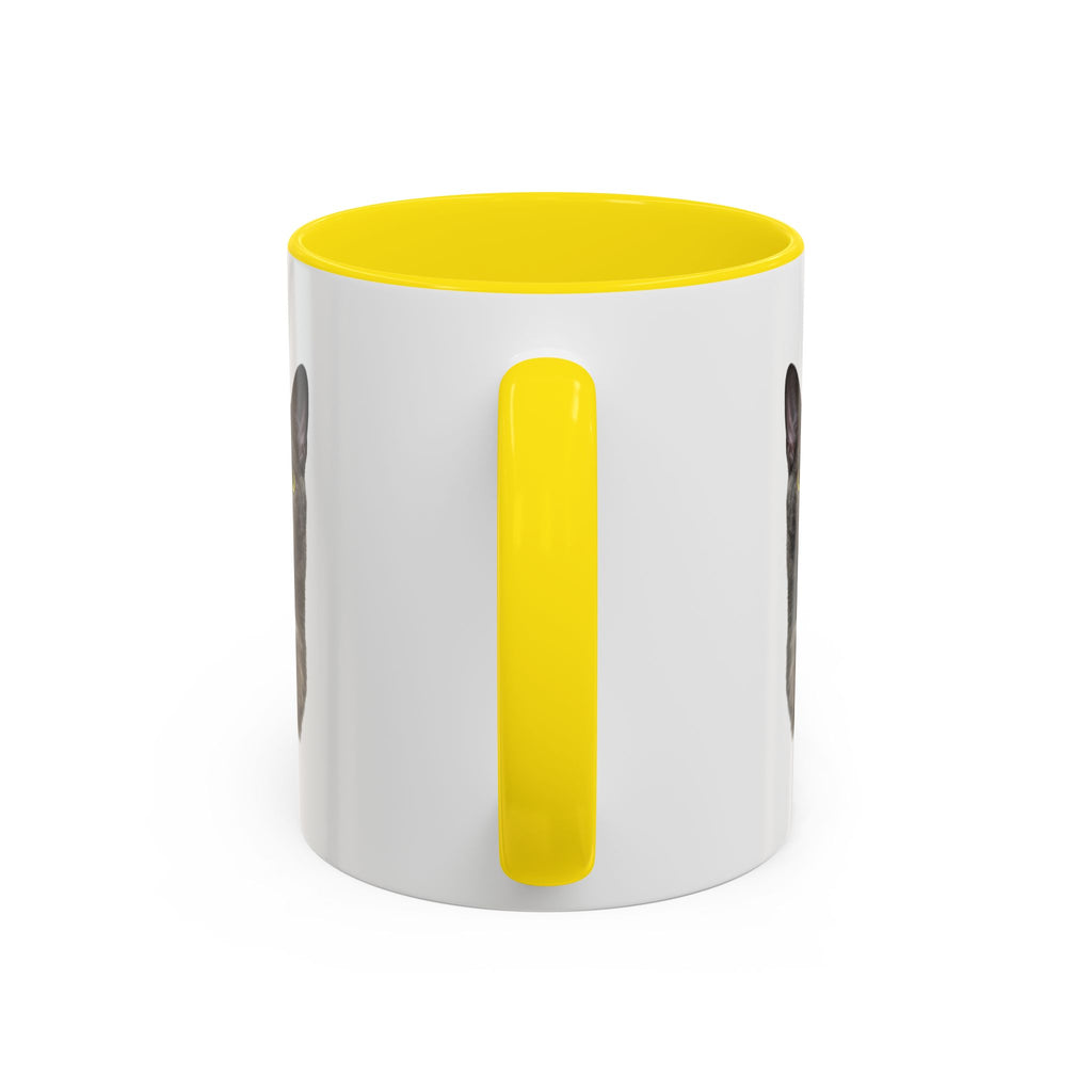 Unstoppable Heart Coffee Mug — 'Be Unstoppable' Black Accent Mug (Cat Lover Gift)