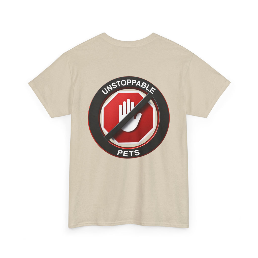 Be Unstoppable- Unstoppable Pets T-shirt featuring Stormy Cat