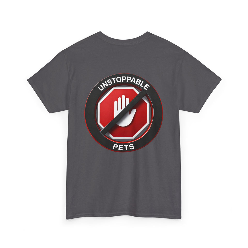 Be Unstoppable- Unstoppable Pets T-shirt featuring Stormy Cat