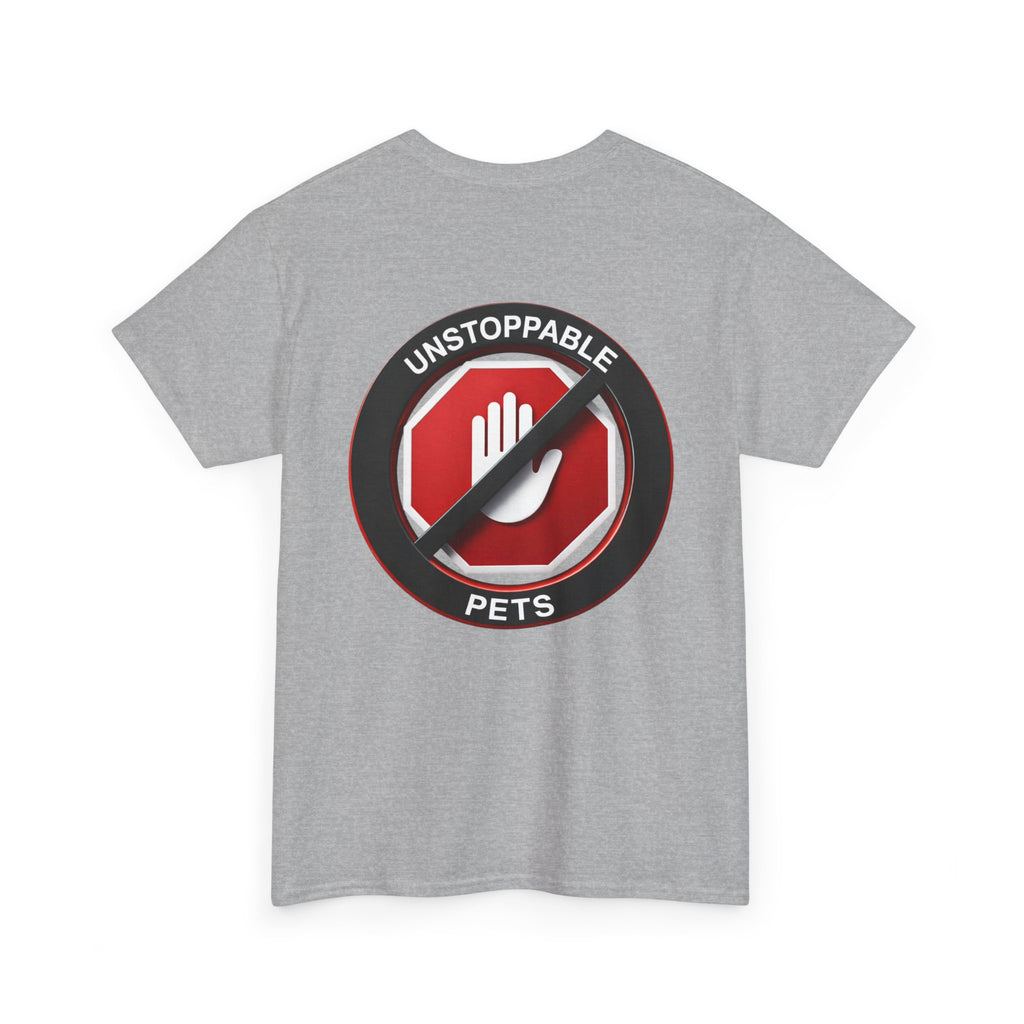 Be Unstoppable- Unstoppable Pets T-shirt featuring Stormy Cat