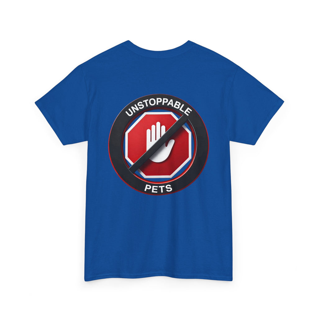 Be Unstoppable- Unstoppable Pets T-shirt featuring Stormy Cat