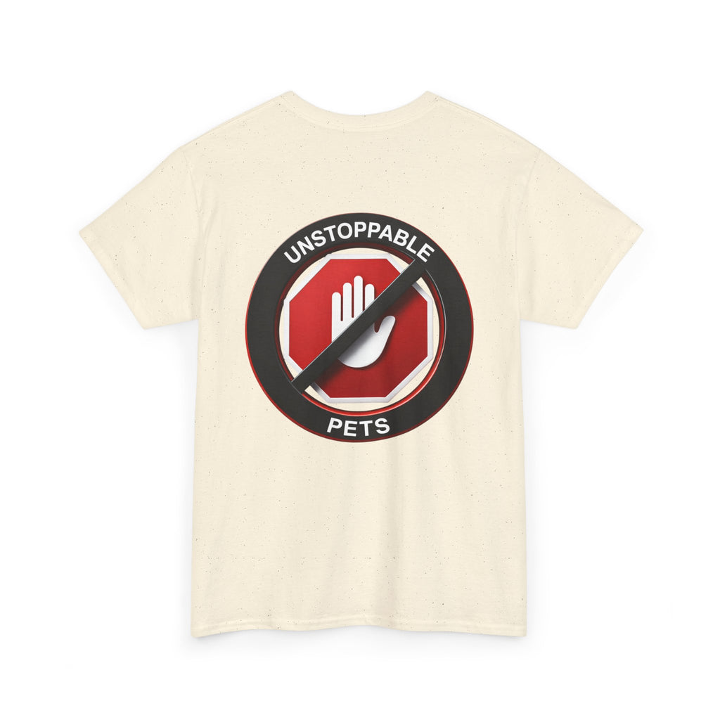 Be Unstoppable- Unstoppable Pets T-shirt featuring Stormy Cat