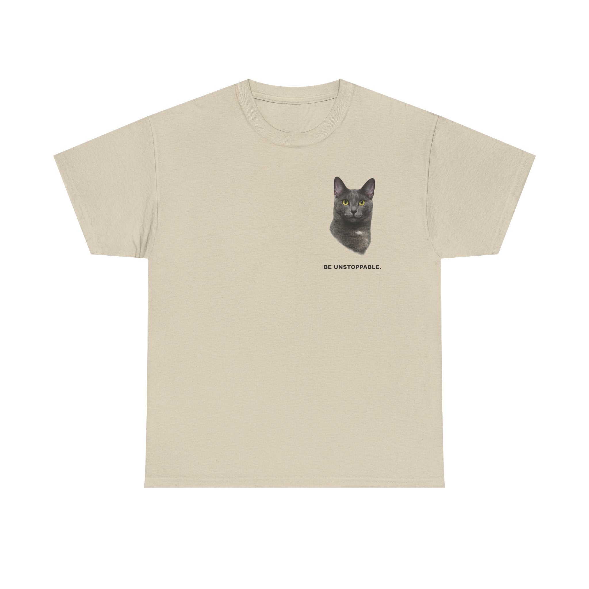 Be Unstoppable- Unstoppable Pets T-shirt featuring Stormy Cat