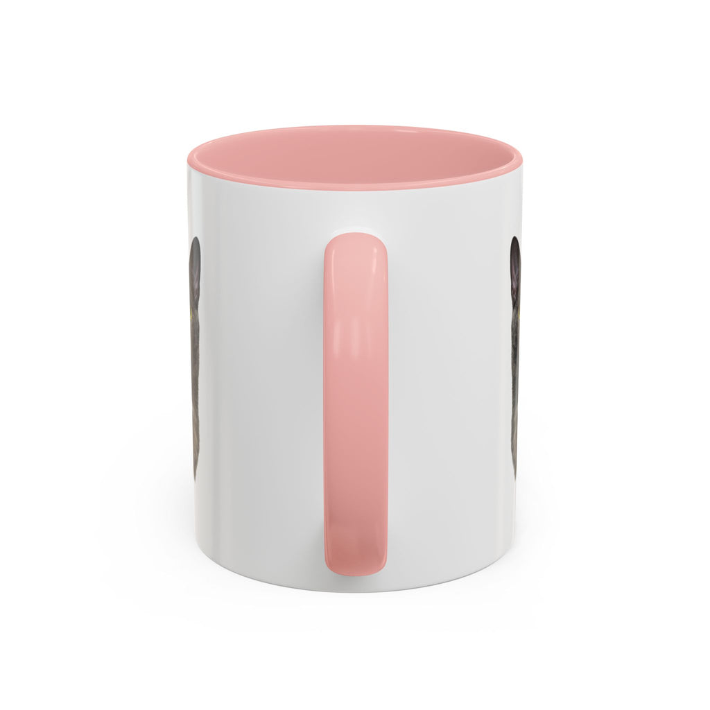 Unstoppable Heart Coffee Mug — 'Be Unstoppable' Black Accent Mug (Cat Lover Gift)