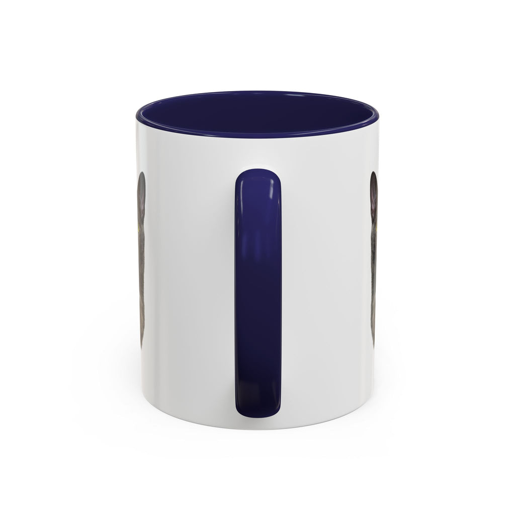 Unstoppable Heart Coffee Mug — 'Be Unstoppable' Black Accent Mug (Cat Lover Gift)