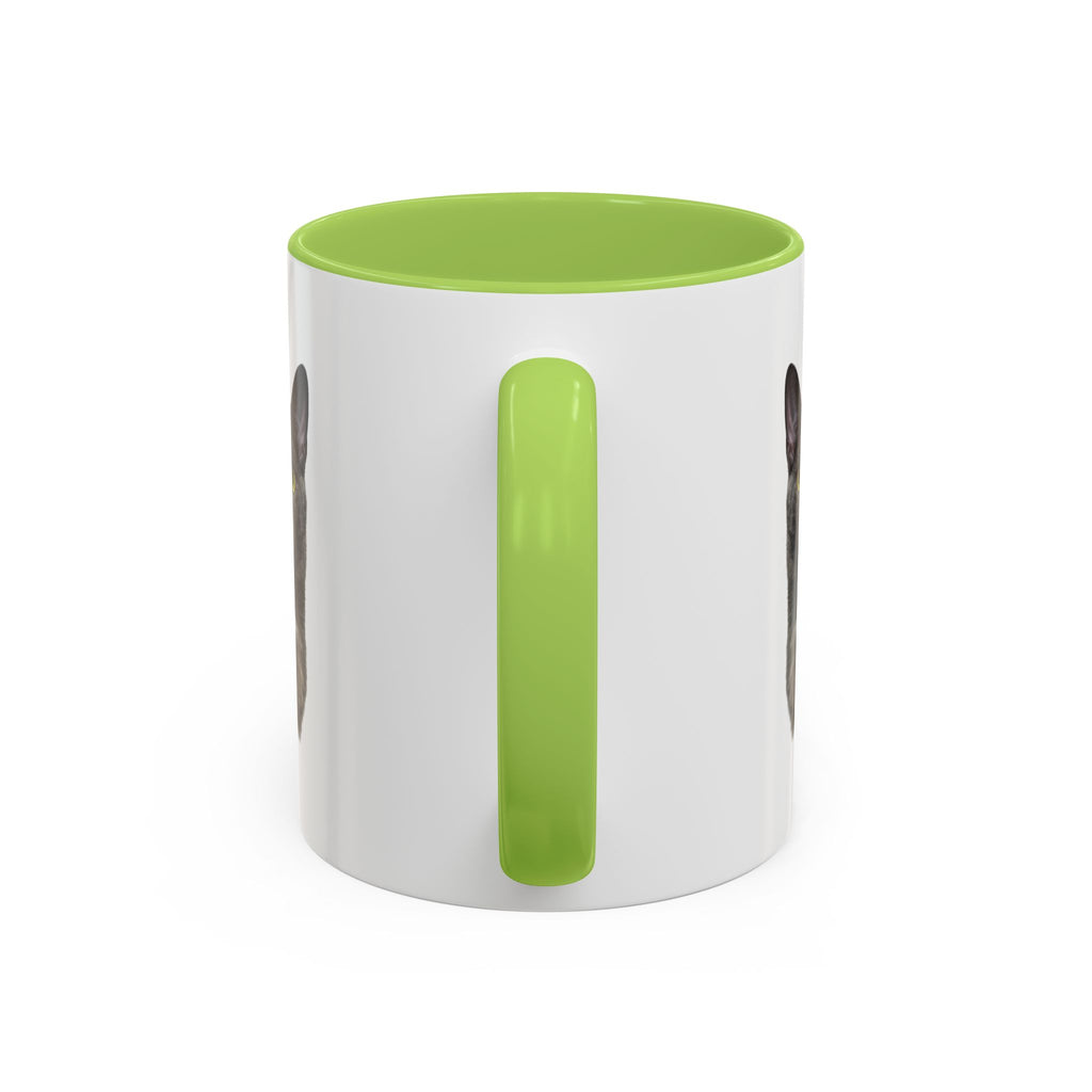 Unstoppable Heart Coffee Mug — 'Be Unstoppable' Black Accent Mug (Cat Lover Gift)