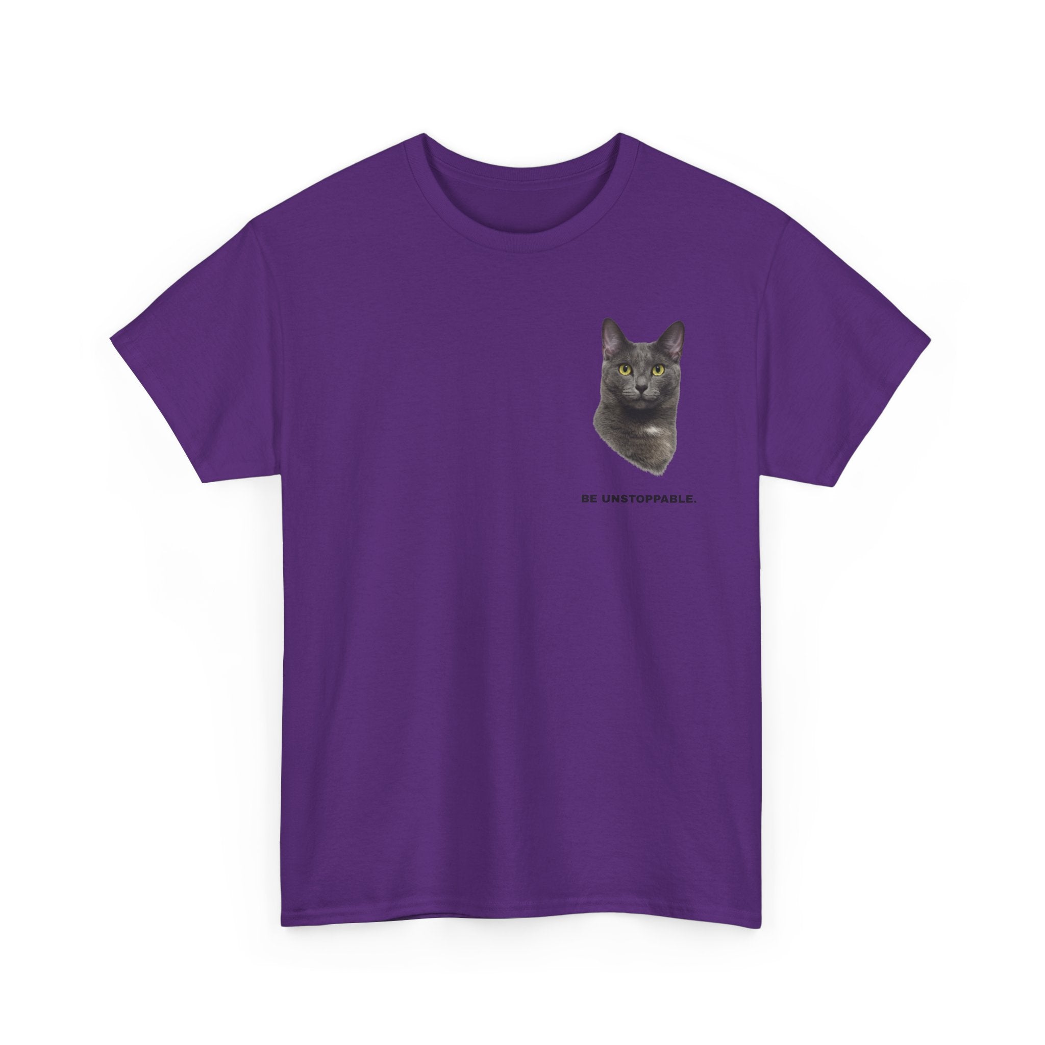 Be Unstoppable- Unstoppable Pets T-shirt featuring Stormy Cat